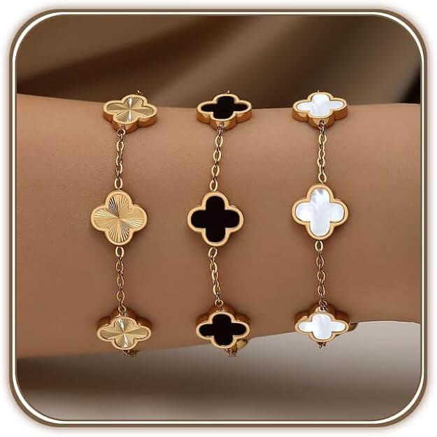 Clover Elegance Bracelet - Iqlat Jewels