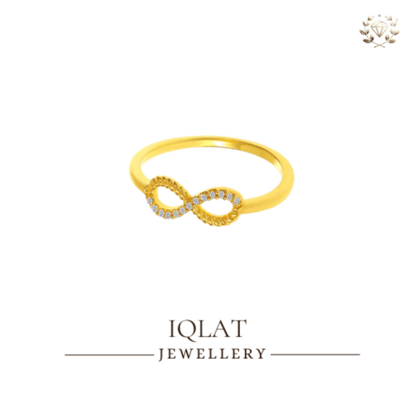 Elegant Infinity Ring - Iqlat Jewels