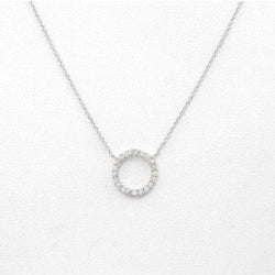 Eternal Sparkle Circle Necklace - Iqlat Jewels