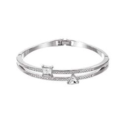 Silver Radiance Cuff Bracelet - Iqlat Jewels