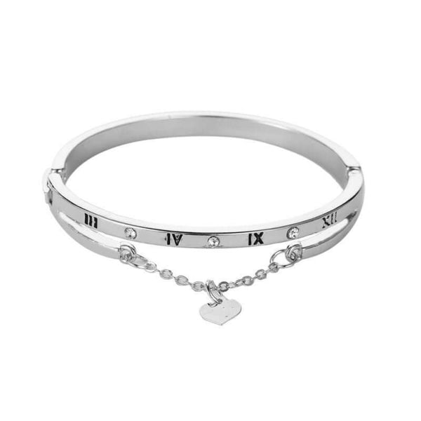 Roman Elegance Charm Bangle - Iqlat Jewels