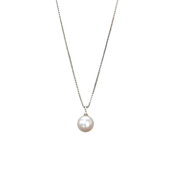 Classic Pearl Pendant Necklace - Iqlat Jewels